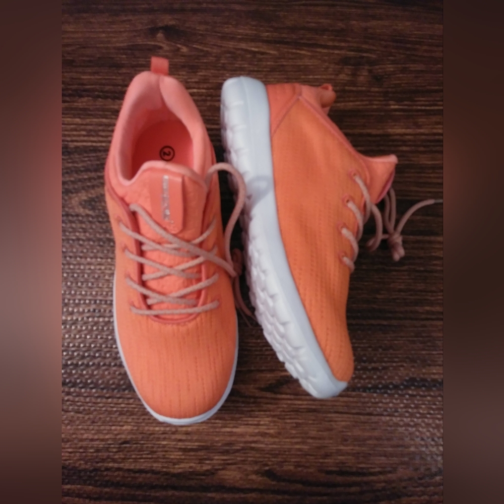 Orange Athletic Sneakers